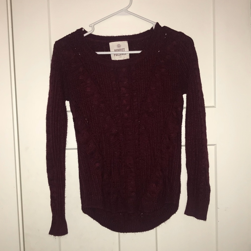 Long sleeve sweater